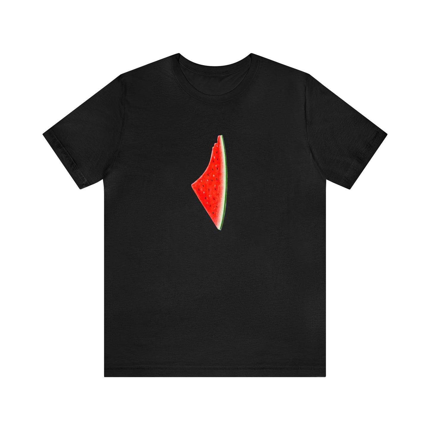 Adult | Front & Back | Watermelon | Symbol of Palestinian Resistance | Short Sleeve Tee