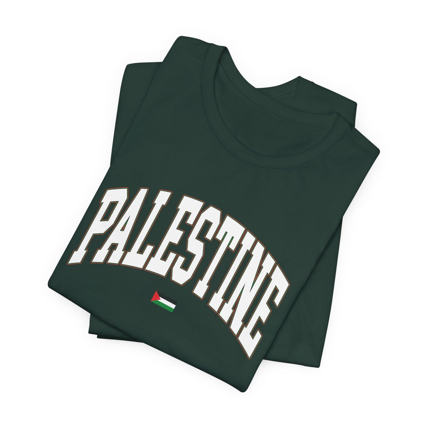 Adult | Palestine Varsity Letters | Short Sleeve Tee