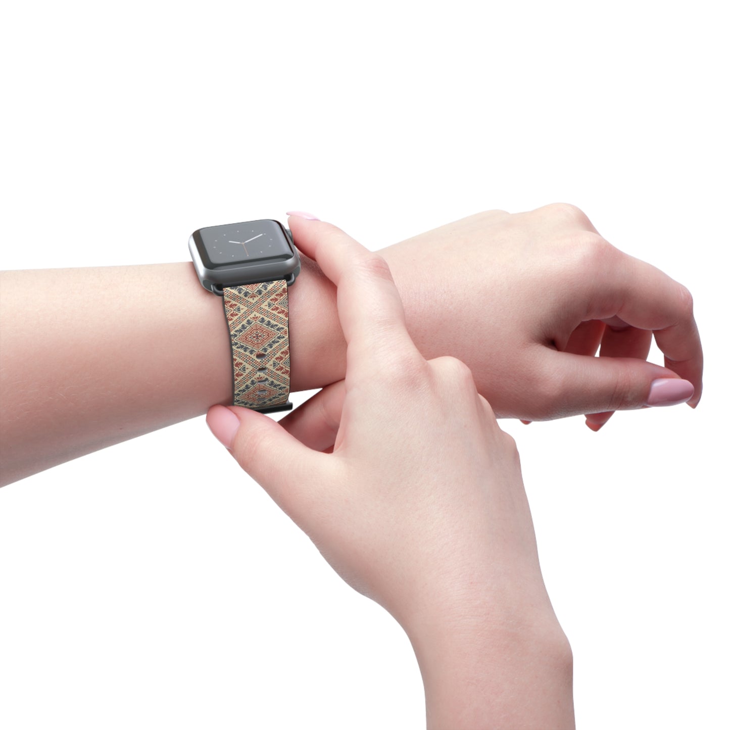 Apple Watch Band | Palestinian Tatreez Design