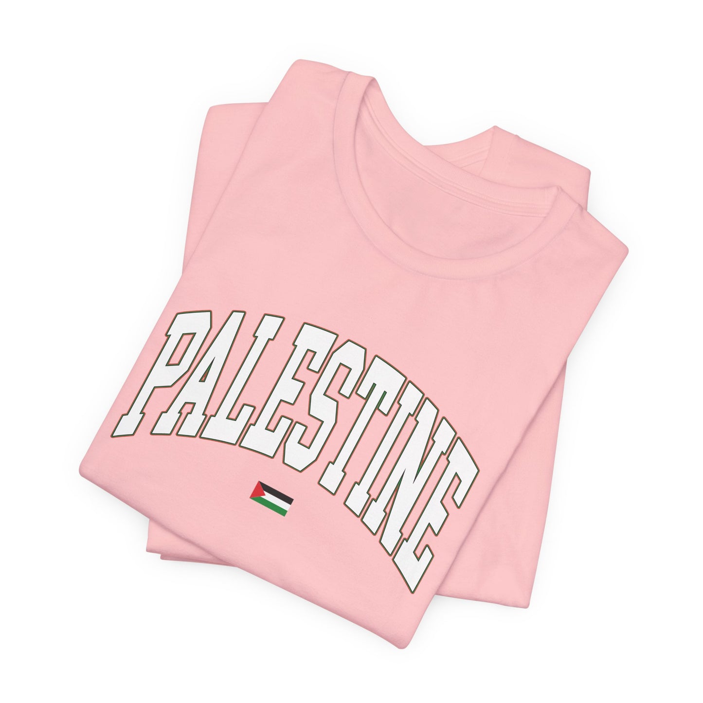 Adult | Palestine Varsity Letters | Short Sleeve Tee