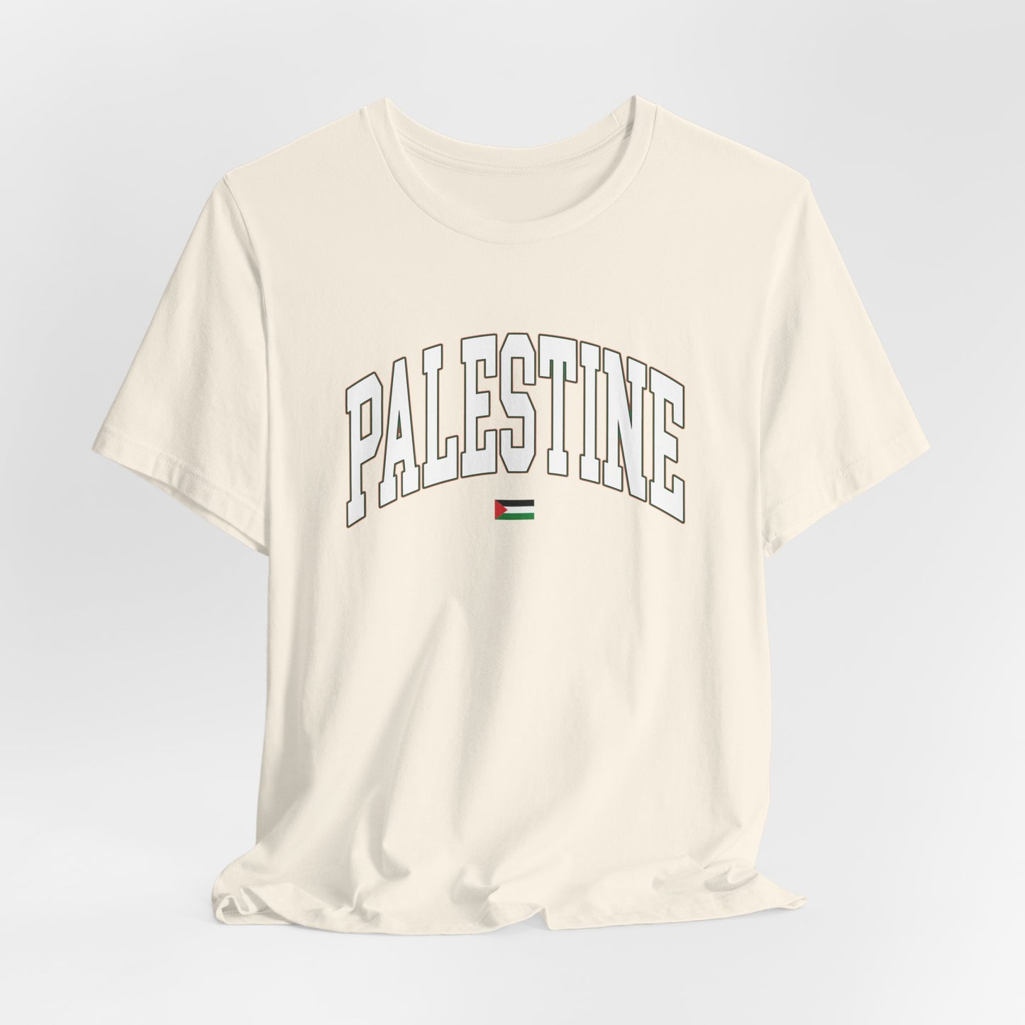 Adult | Palestine Varsity Letters | Short Sleeve Tee