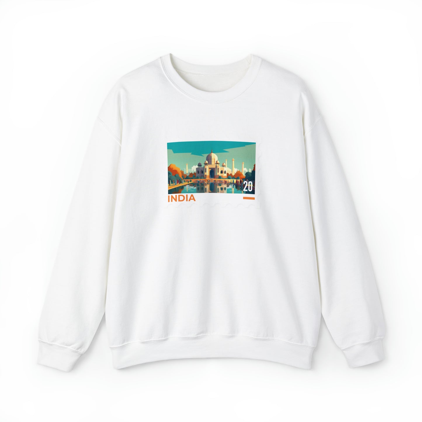 Adult | India Postal Stamp | Crewneck Sweatshirt