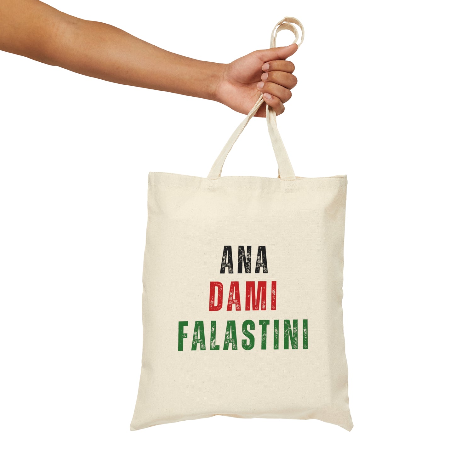 Ana Dami Falastini Canvas Tote