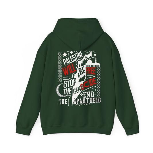 Adult | End Apartheid Graphic | Hoodie |