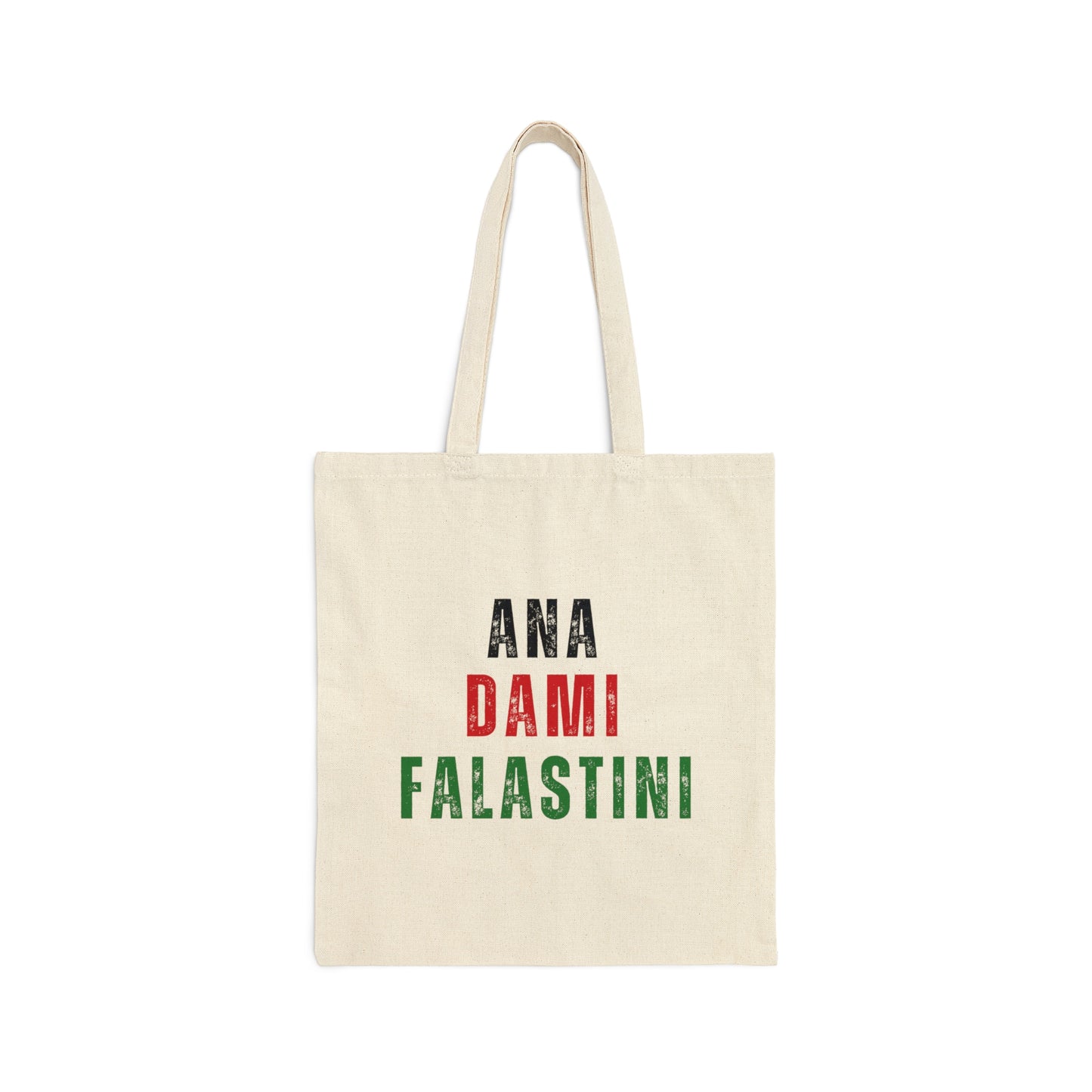 Ana Dami Falastini Canvas Tote