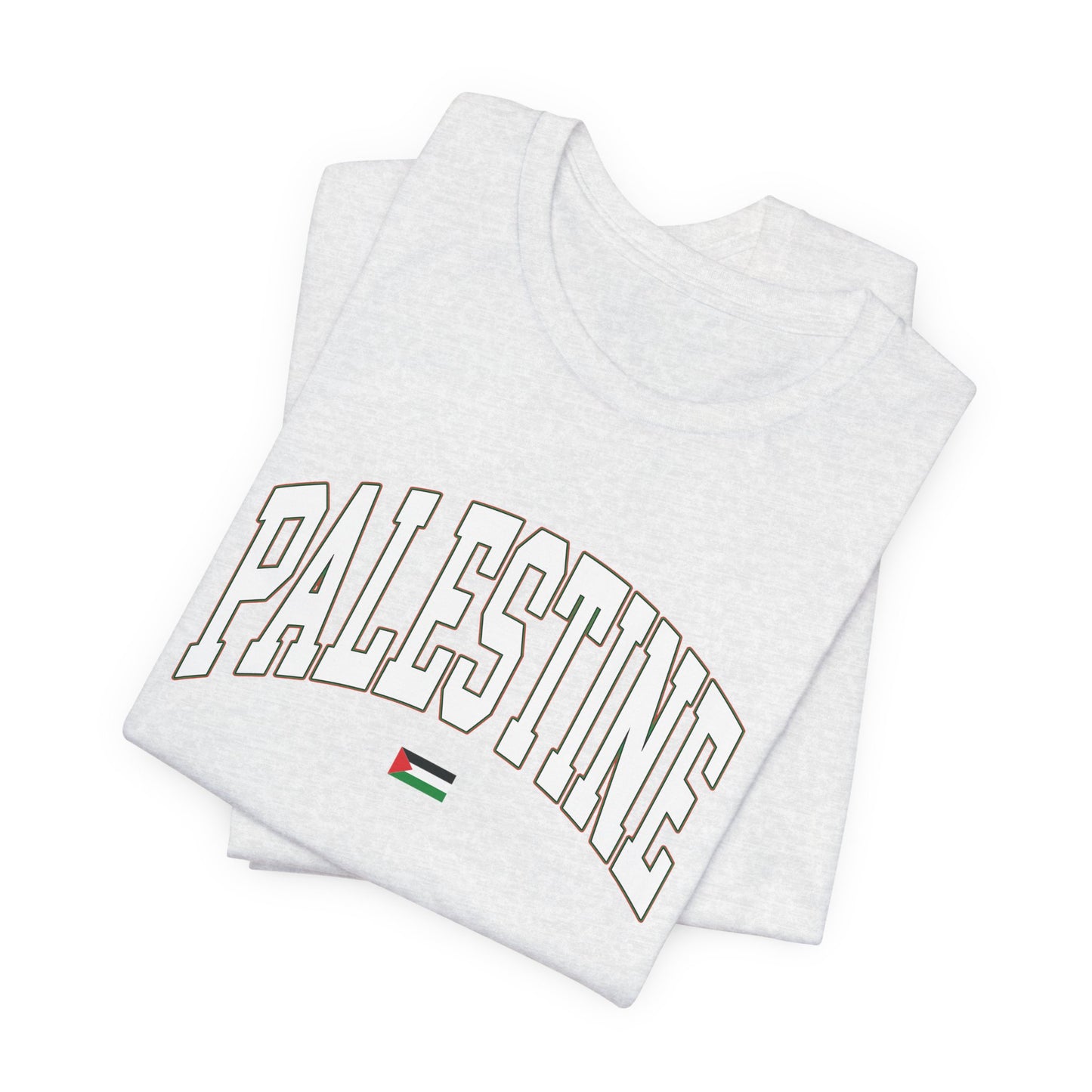 Adult | Palestine Varsity Letters | Short Sleeve Tee