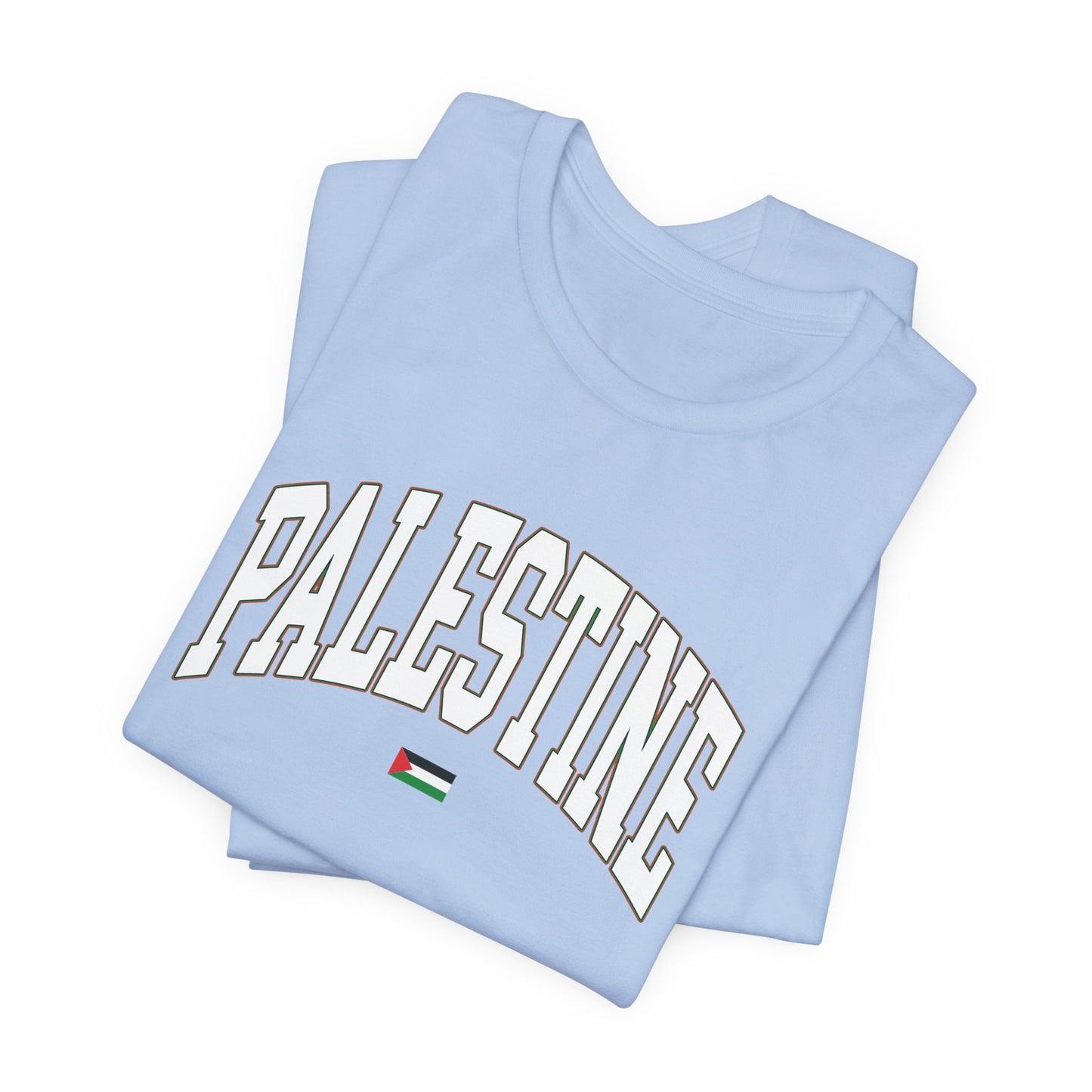 Adult | Palestine Varsity Letters | Short Sleeve Tee