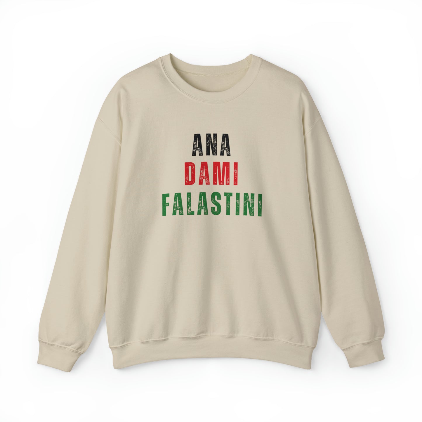 Adult | Ana Dami Falastini | Crewneck Sweatshirt
