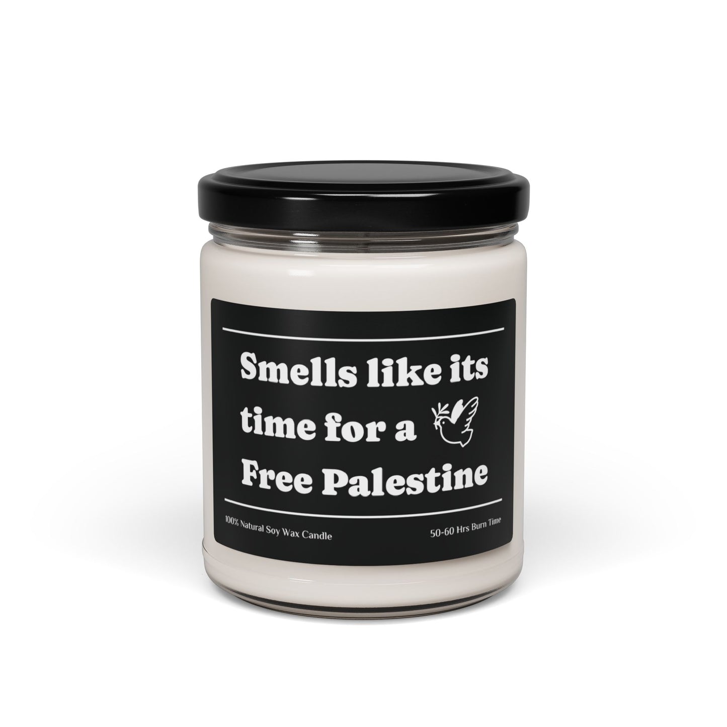 Smells Like It's Time For A Free Palestine | Scented Soy Candle | 9oz