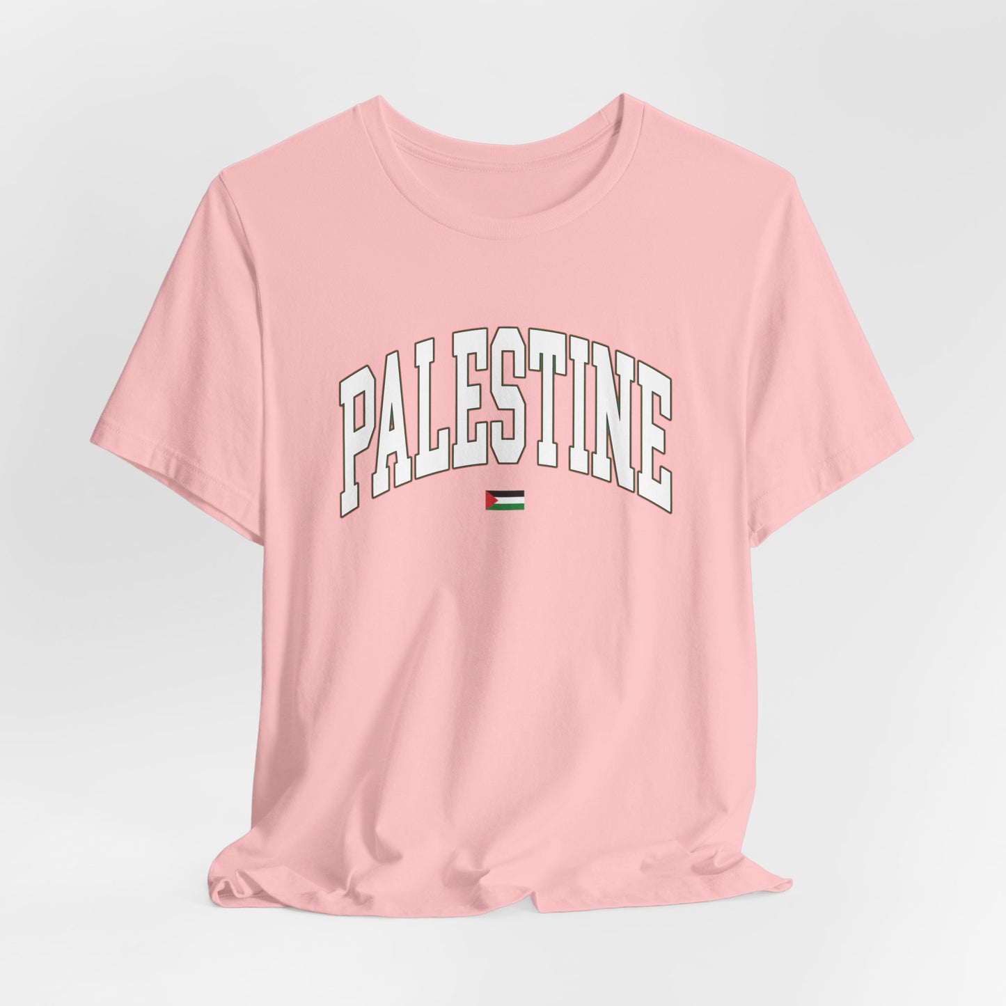 Adult | Palestine Varsity Letters | Short Sleeve Tee