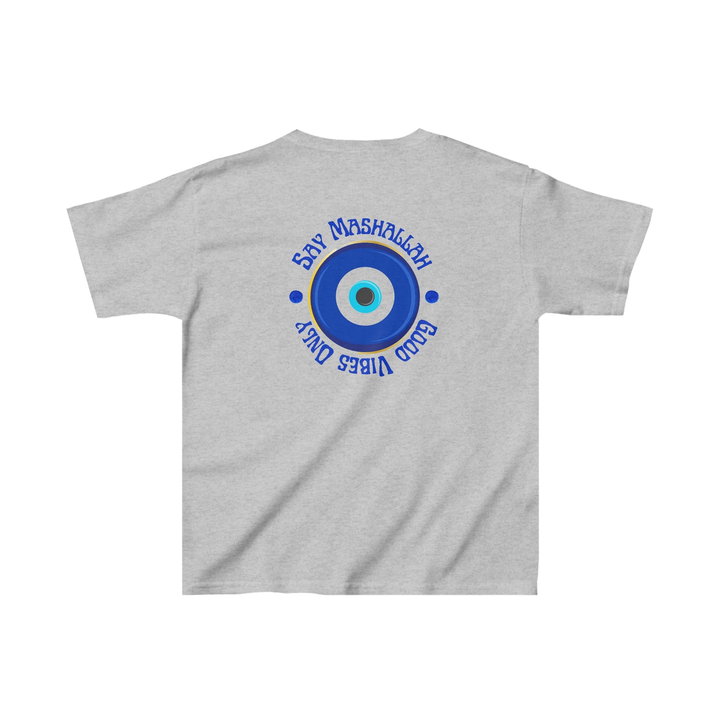 Kids | Evil Eye : Say Mashallah : Good Vibes Only | Short Sleeve Tee