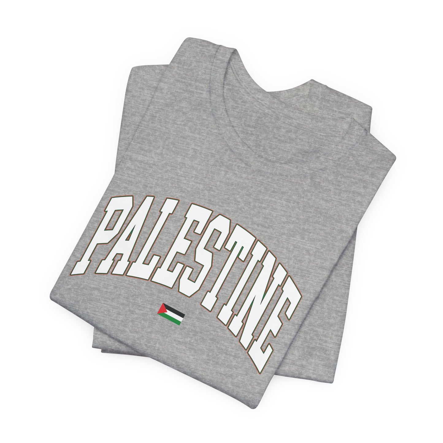 Adult | Palestine Varsity Letters | Short Sleeve Tee