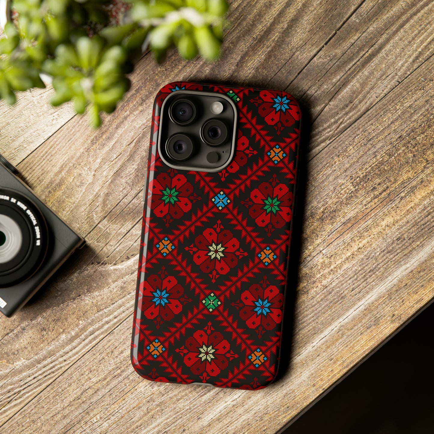 iPhone  | Samsung | Phone Case | Tatreez Design