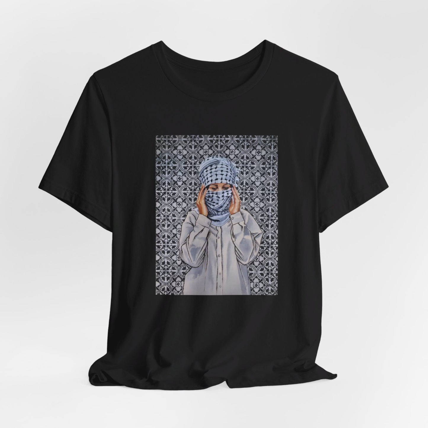 Adult | Support Palestinian Artists | Design By Durgham | Short Sleeve Tee