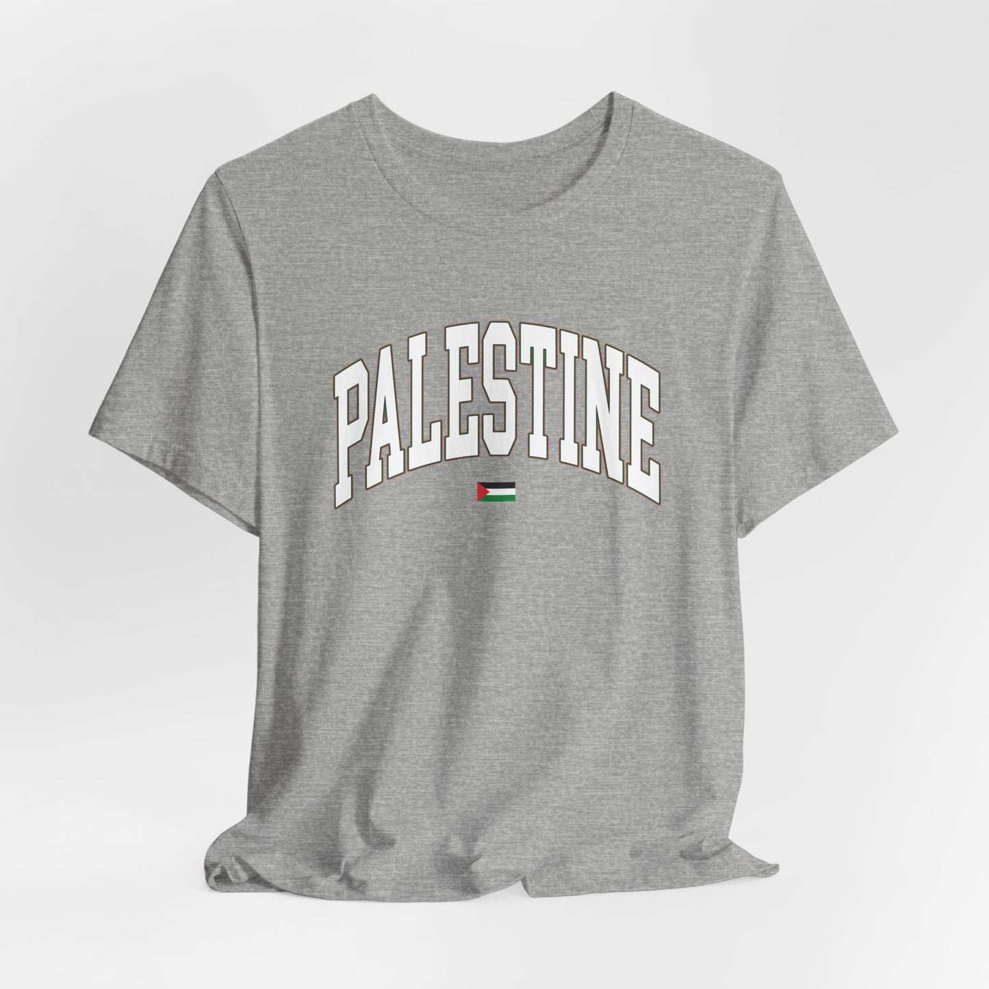 Adult | Palestine Varsity Letters | Short Sleeve Tee