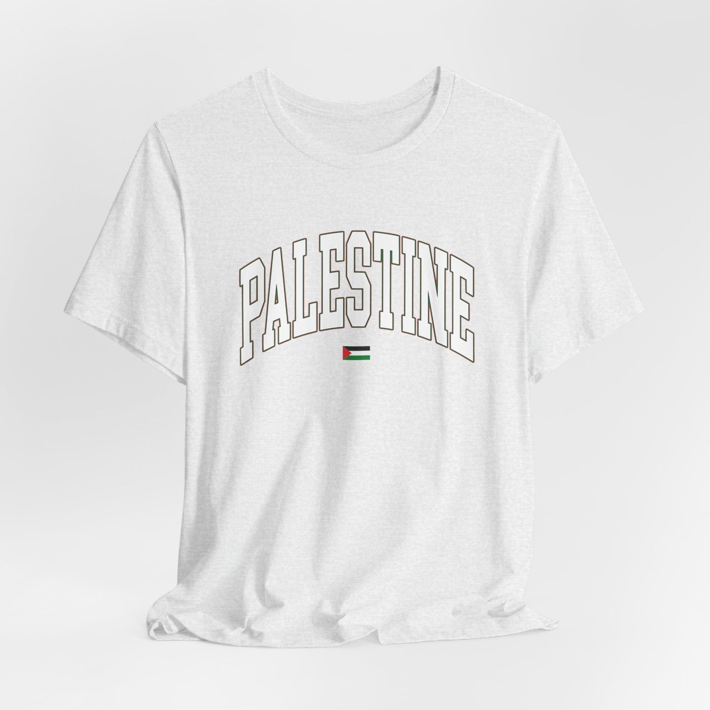 Adult | Palestine Varsity Letters | Short Sleeve Tee