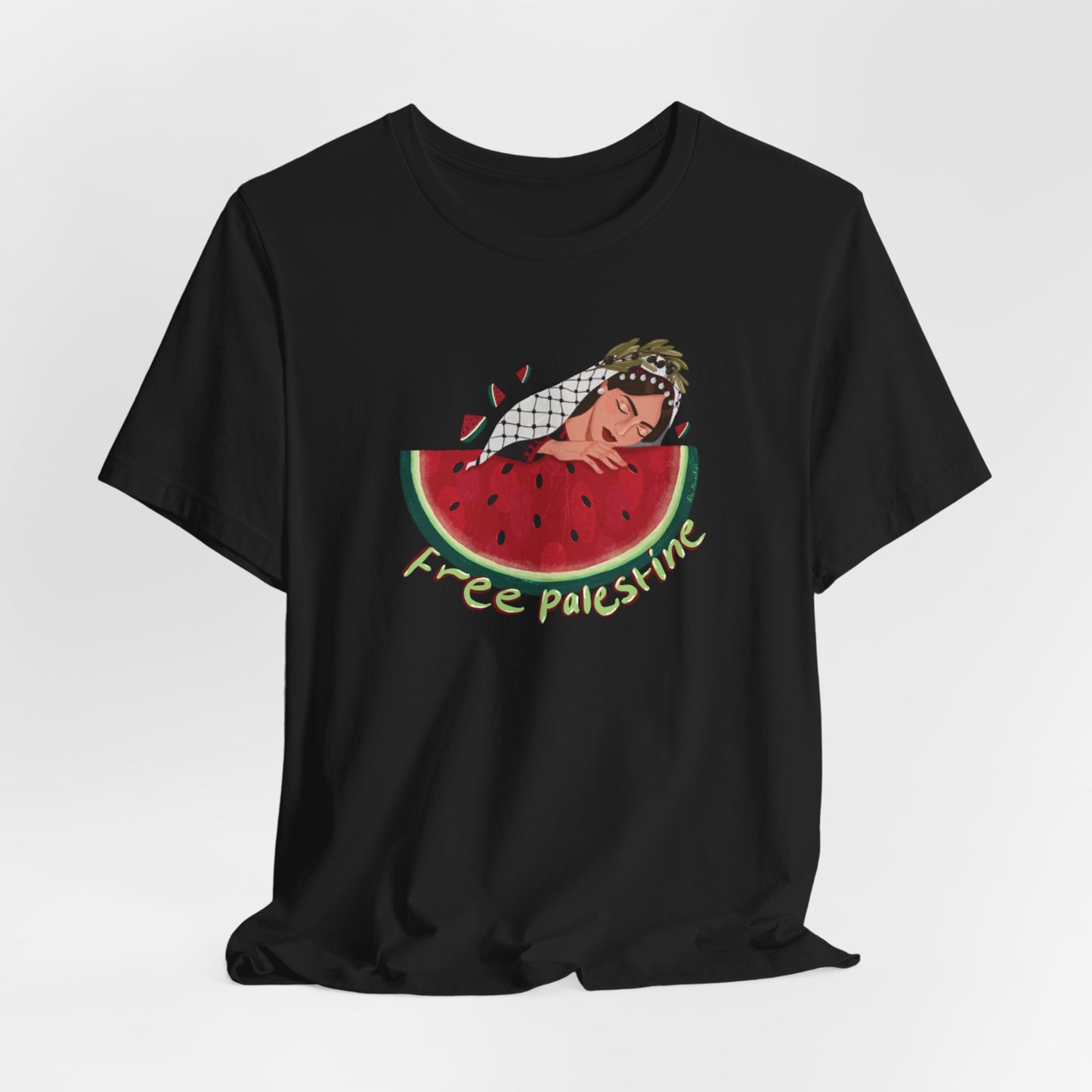 Adult | Support Palestinian Artists | Design By Ala | Short Sleeve Tee