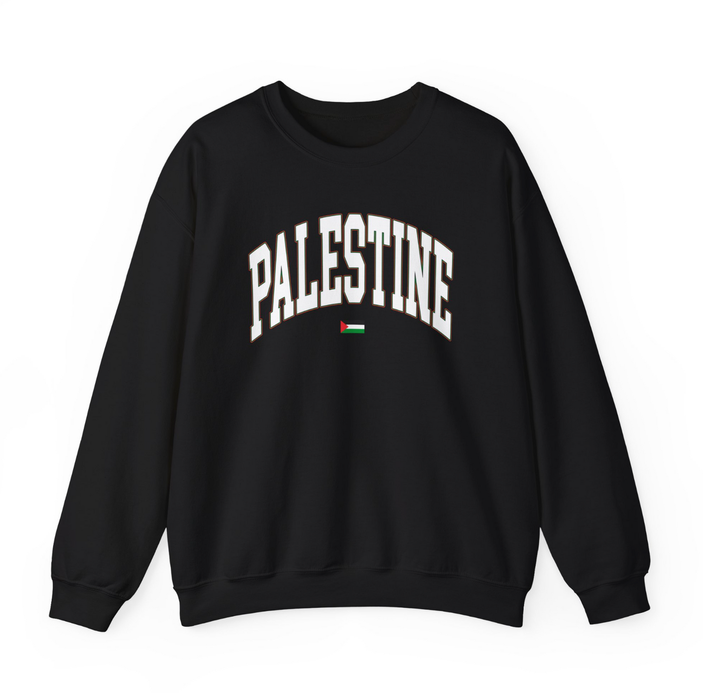 Adult | Palestine Varsity Letters | Crewneck Sweatshirt |