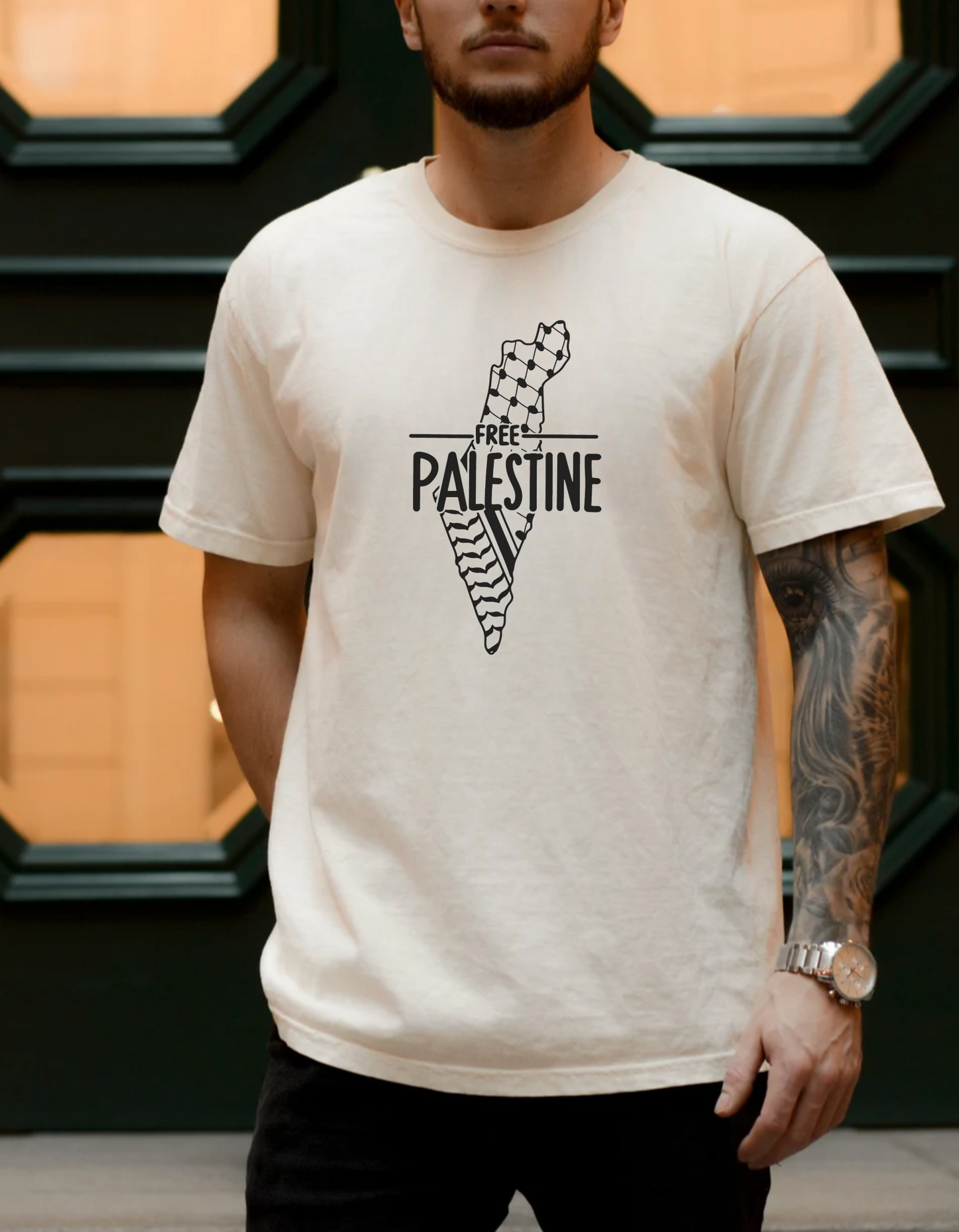 Adult | Free Palestine | Short Sleeve Tee