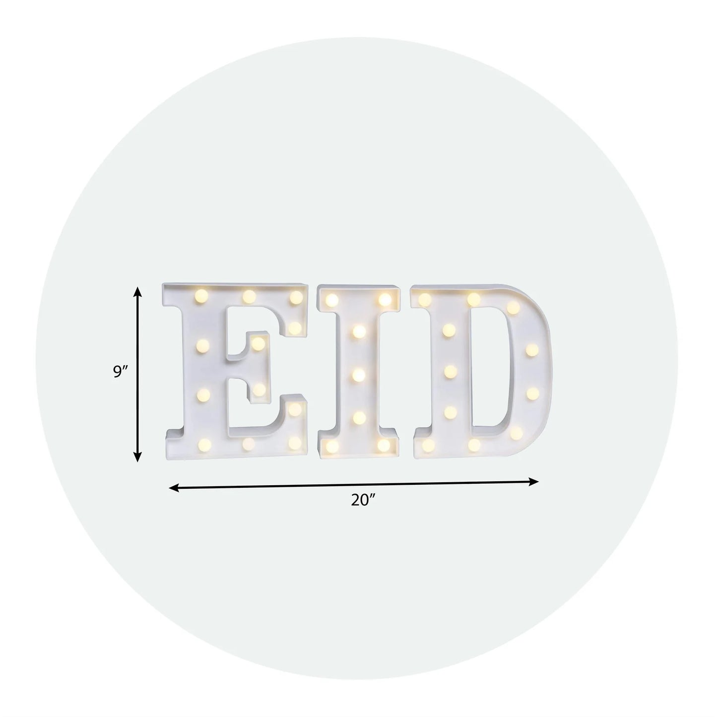 E.I.D. Marquee Letters | Created By New Traditions Store