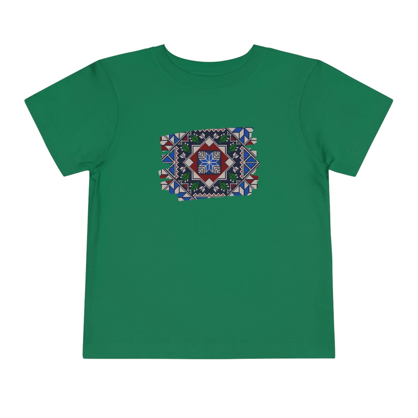 Toddler | Palestinian Tatreez Design | Short Sleeve Tee