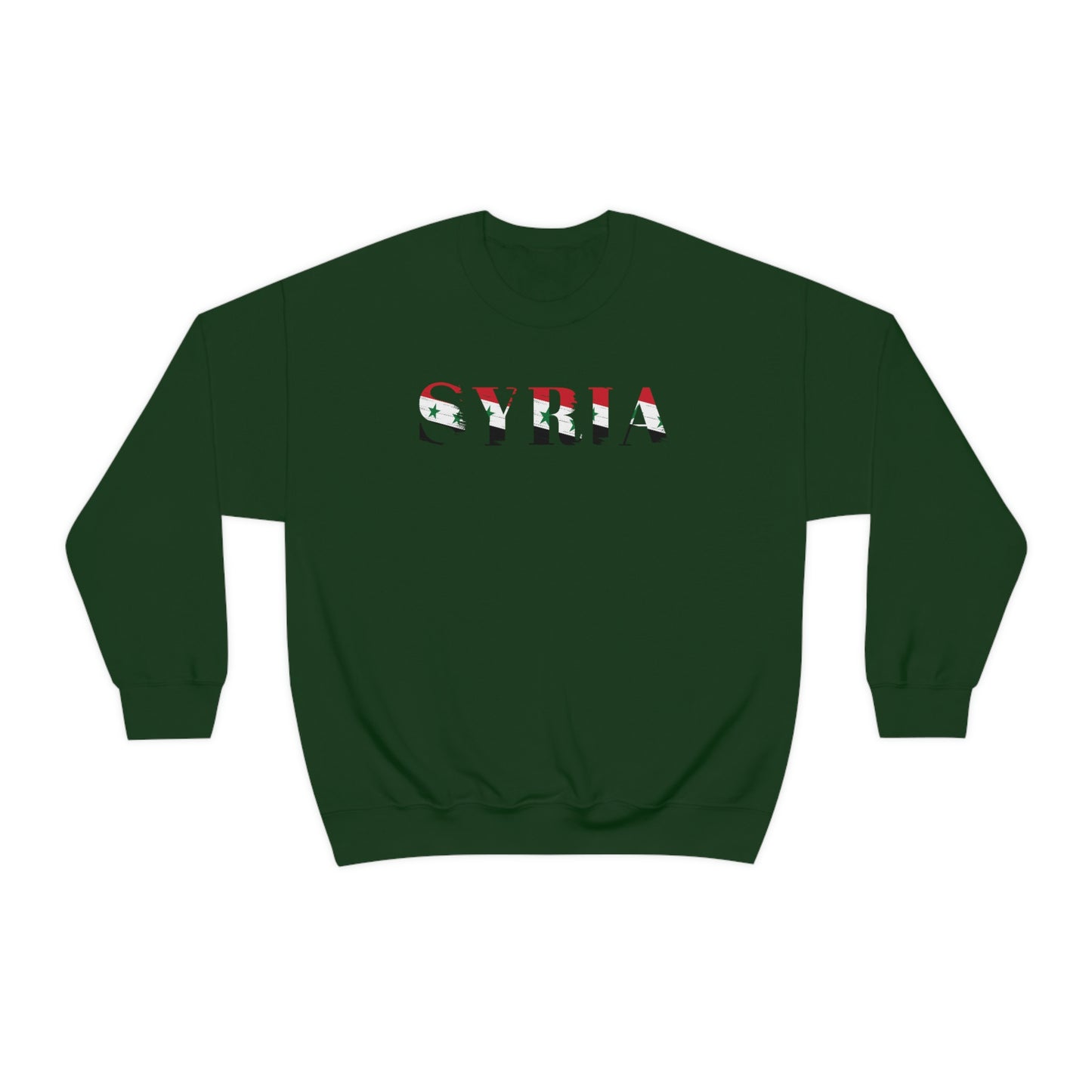 Adult | Syria Front And Tarboosh Back | Crewneck Sweatshirt