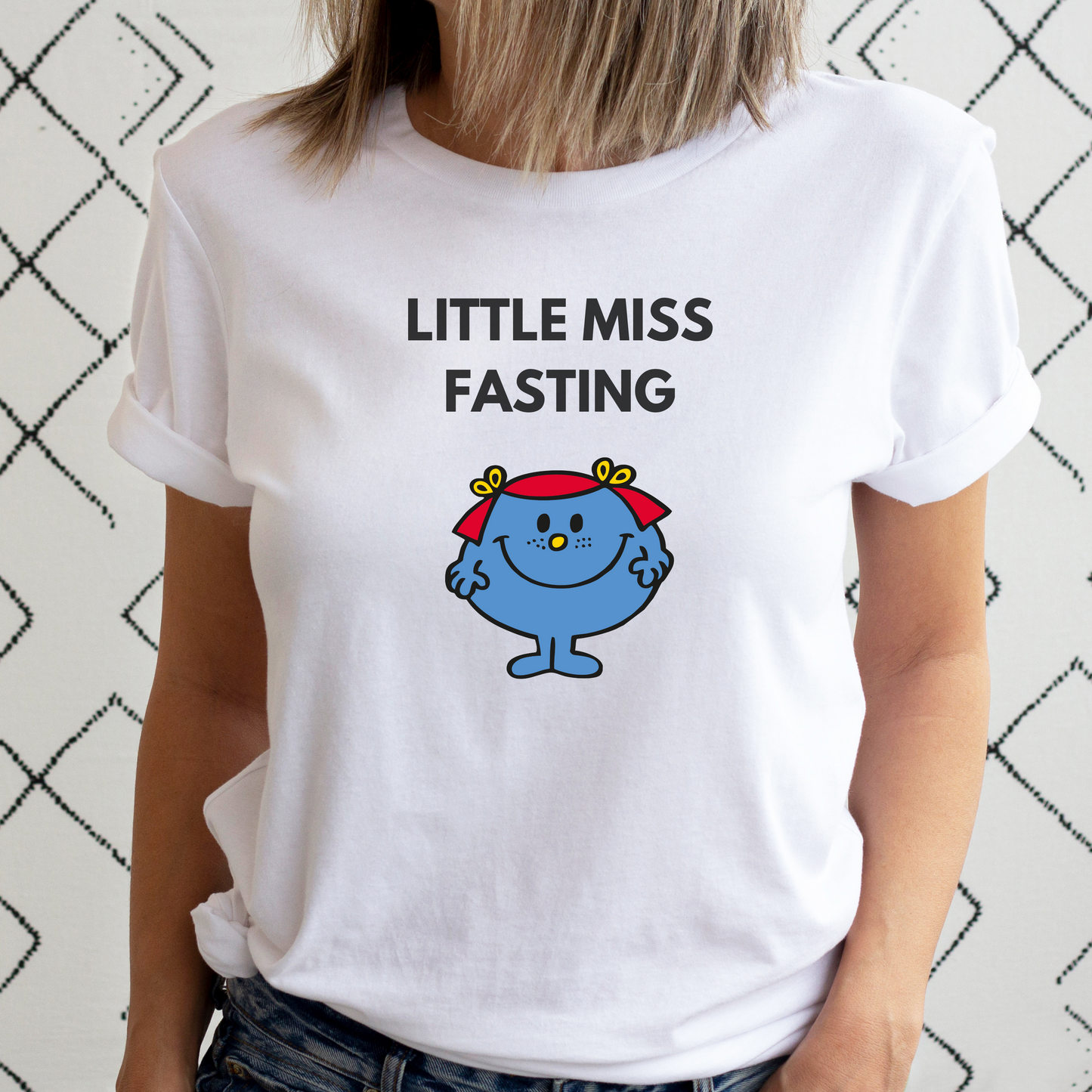 Adult | Little Miss Fasting Theme | Short Sleeve Tee